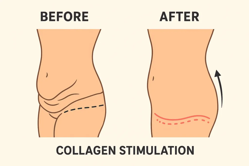 Before and after results for sagging skin after weight loss injections Hertford
