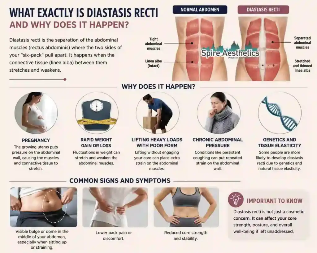 What Exactly Is Diastasis Recti and Why Does It Happen Hertford?