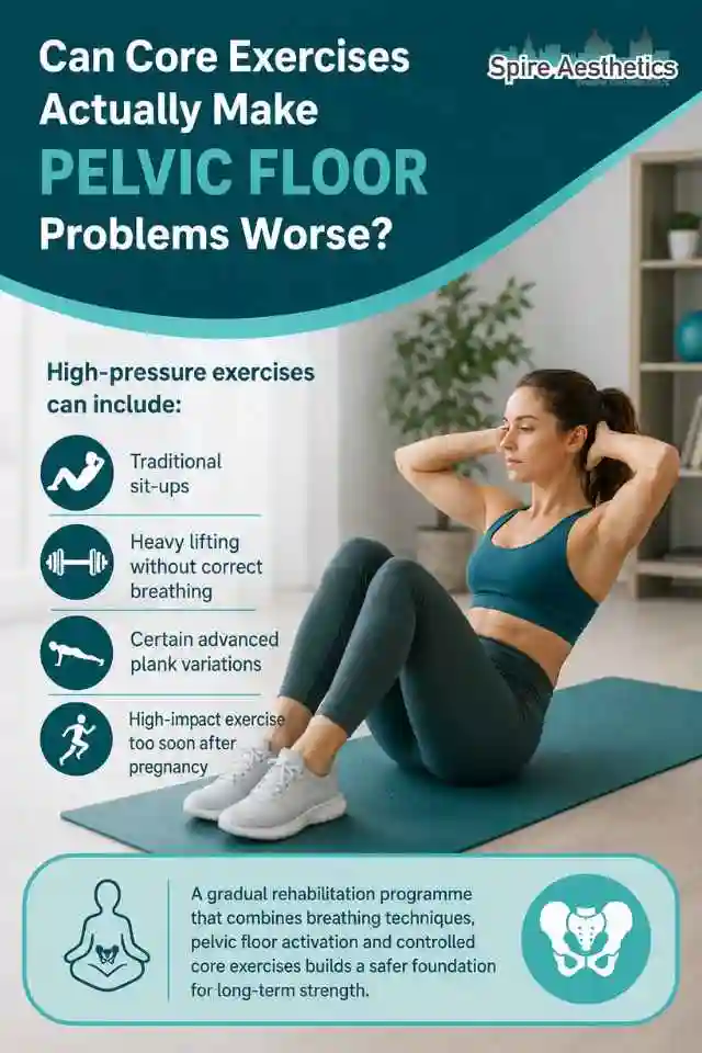 Can Strengthening Your Core Alone Actually Make Pelvic Floor Problems Worse Hertford?